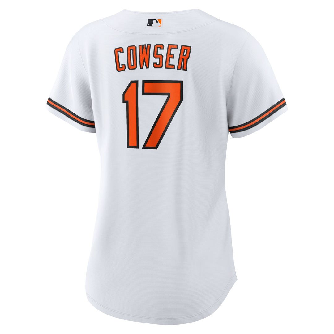 Baltimore Orioles Colton Cowser Nike Women's Home Replica Jersey - White