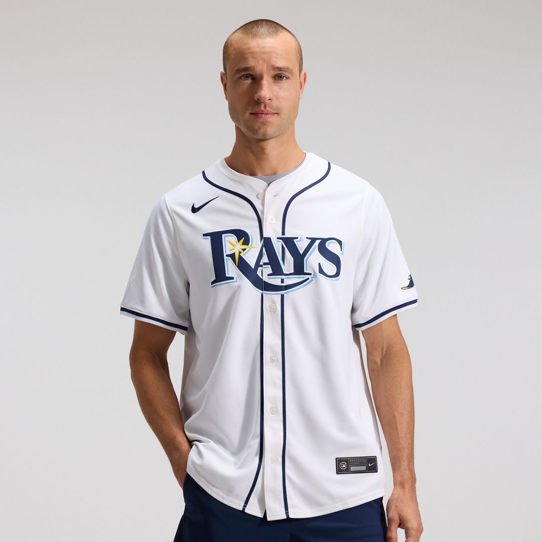 Tampa Bay Rays Yandy Diaz Nike Home Limited Player Jersey - White