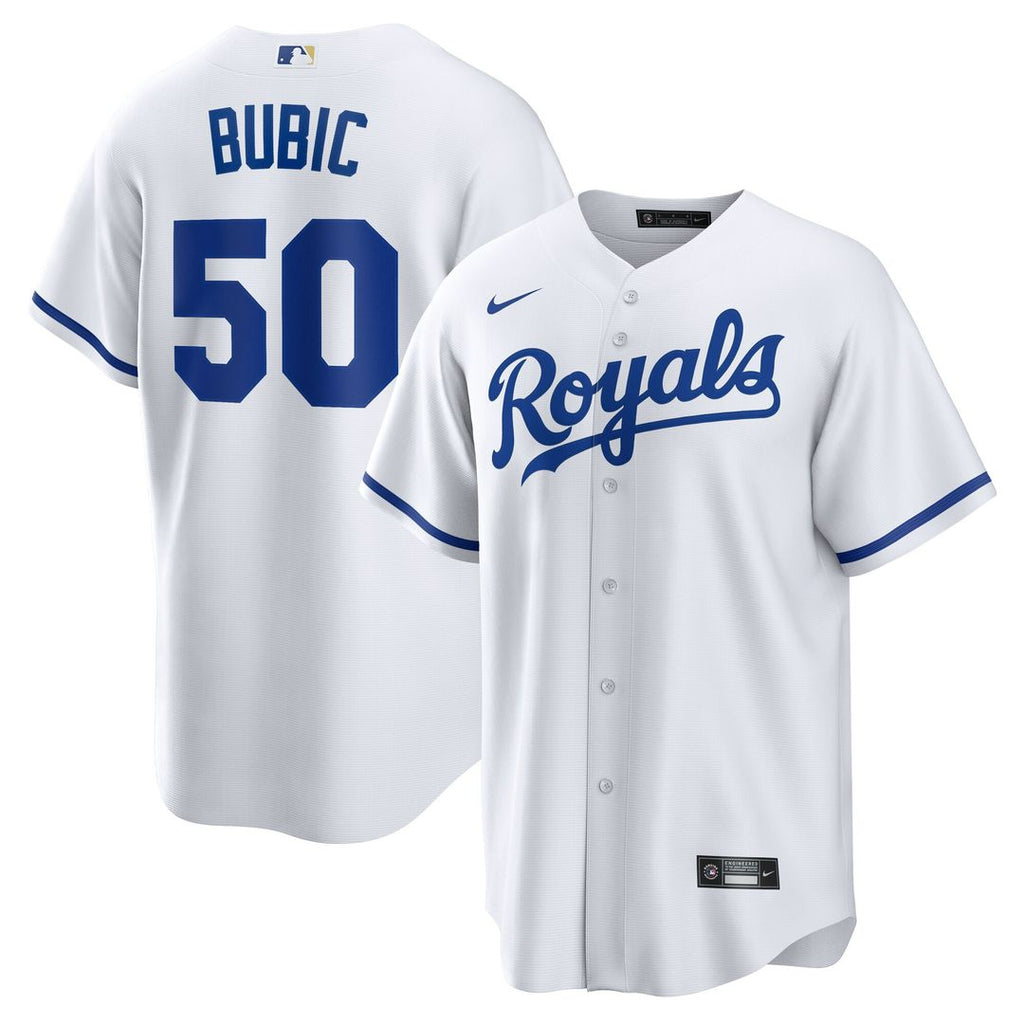 Kansas City Royals Kris Bubic Nike Home Replica Jersey - White