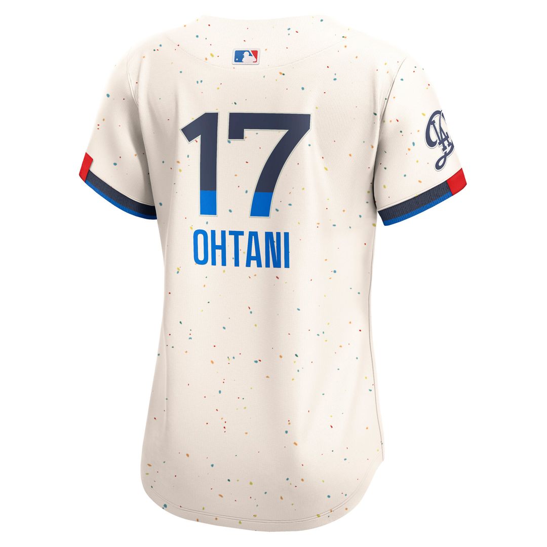 Los Angeles Dodgers Shohei Ohtani Nike Women's City Connect Limited Player Jersey - Cream