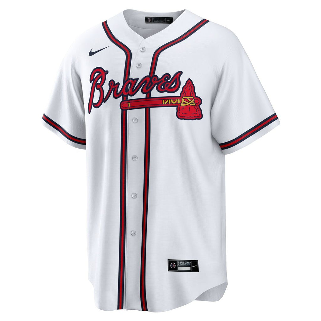 Atlanta Braves Spencer Schwellenbach Nike Home Replica Jersey - White