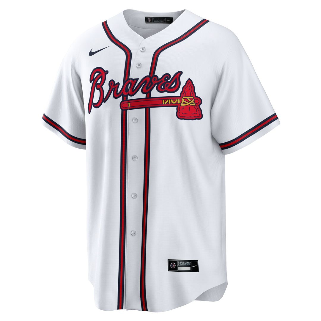Atlanta Braves Spencer Schwellenbach Nike Home Replica Jersey - White