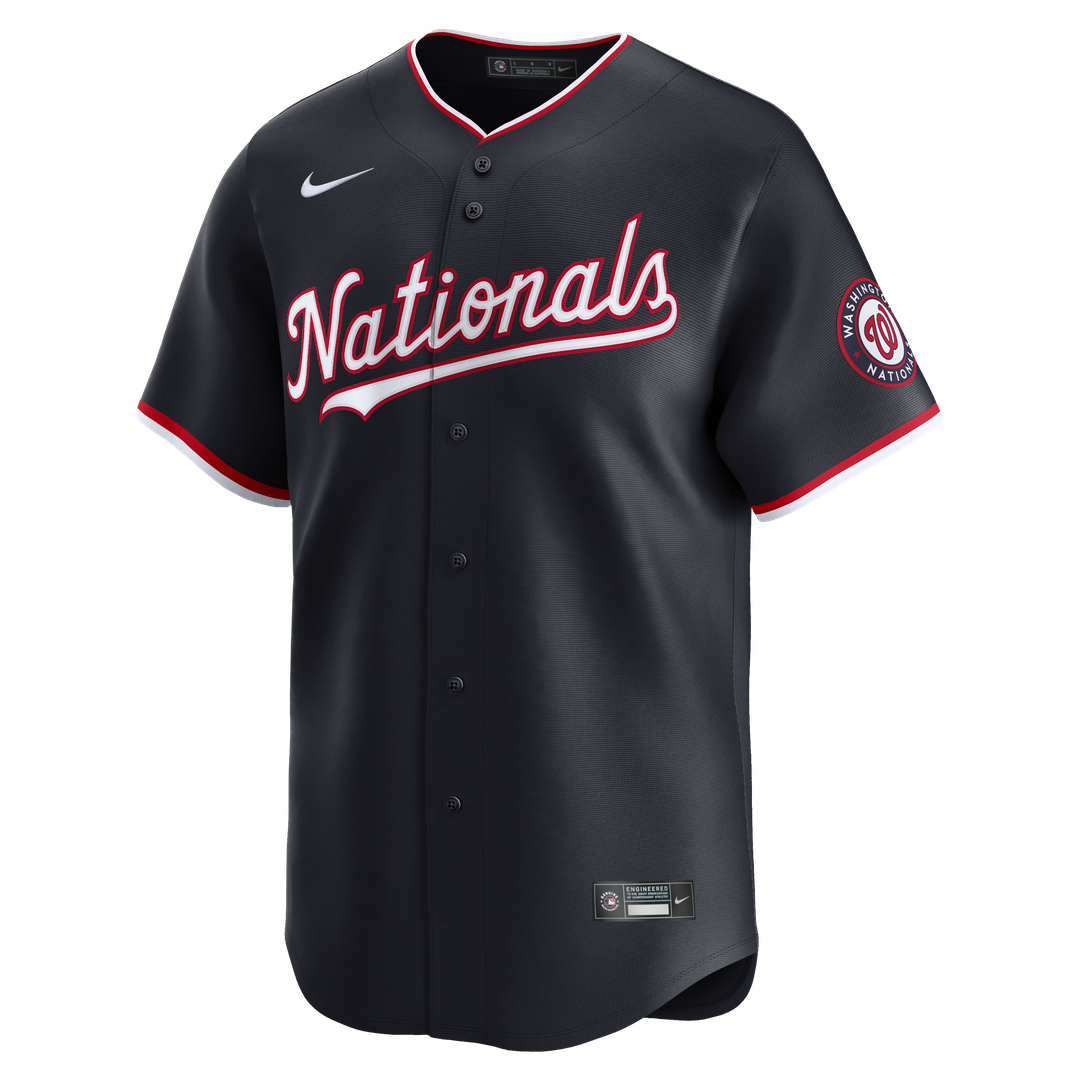 Washington Nationals James Wood Nike Alternate Limited Player Jersey - Navy