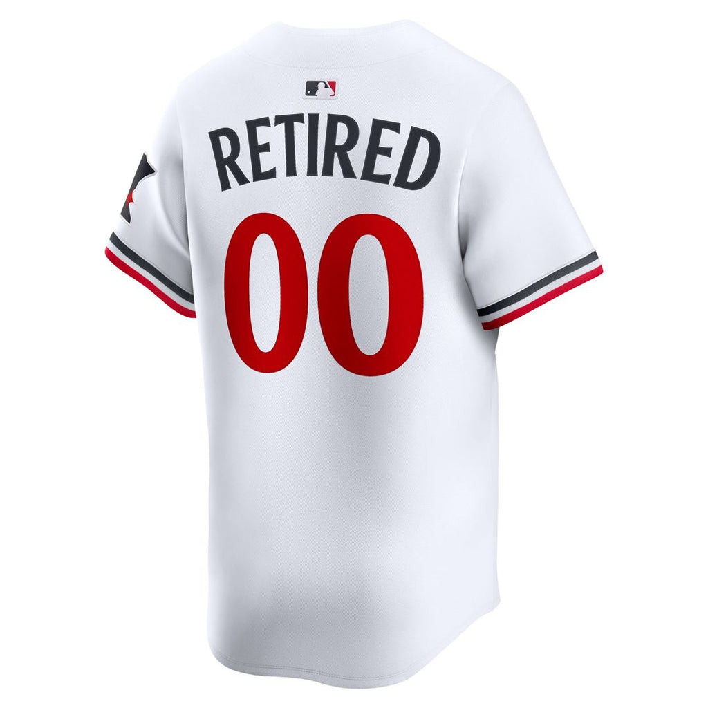 Minnesota Twins Nike Home Limited Pick - A - Player Retired Roster Jersey - White