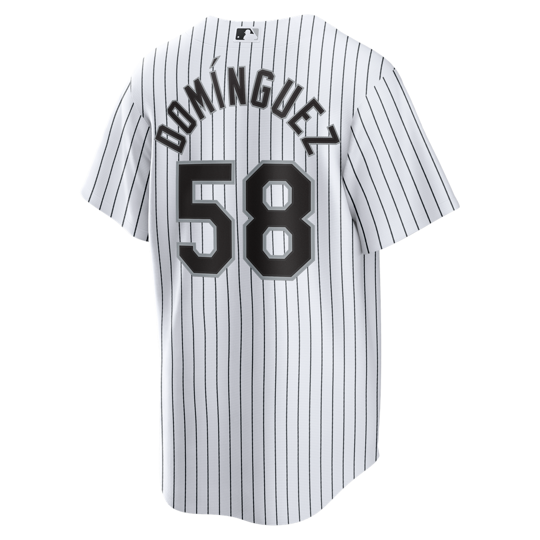 Chicago White Sox Seranthony Domínguez Nike Home Replica Jersey - White