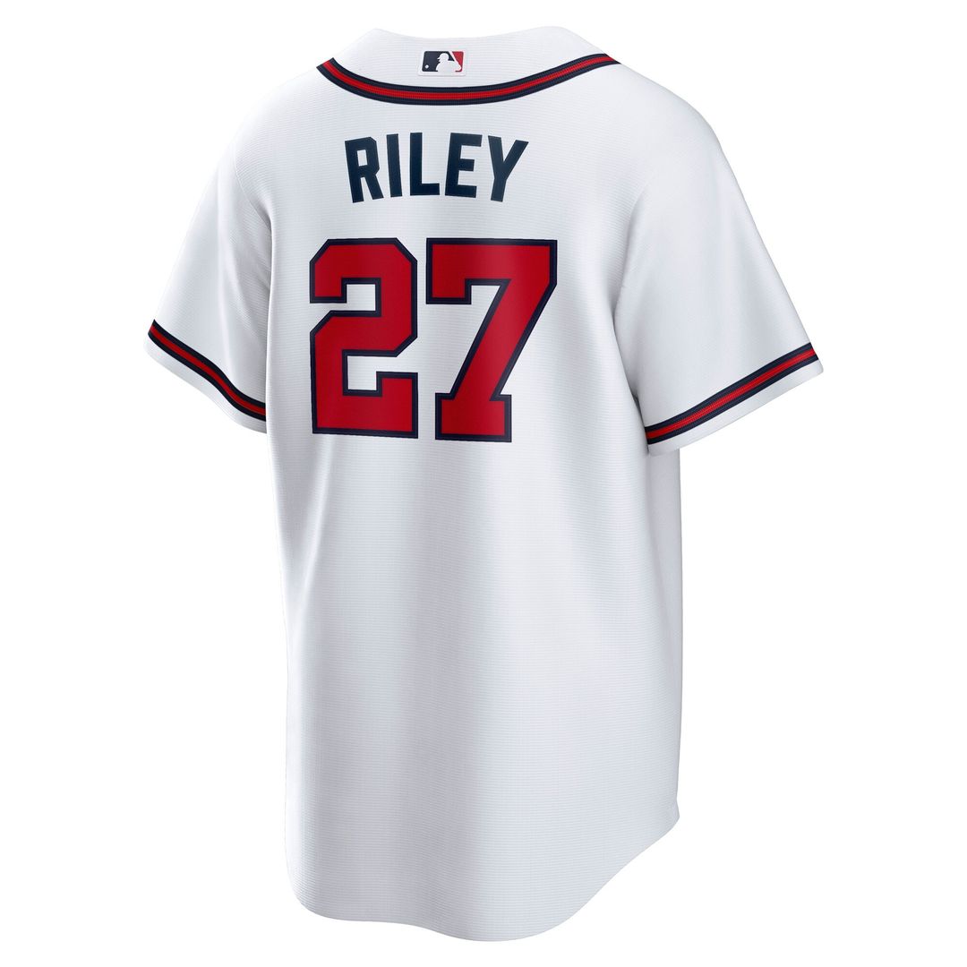 Atlanta Braves Austin Riley Nike Home Replica Player Jersey - White