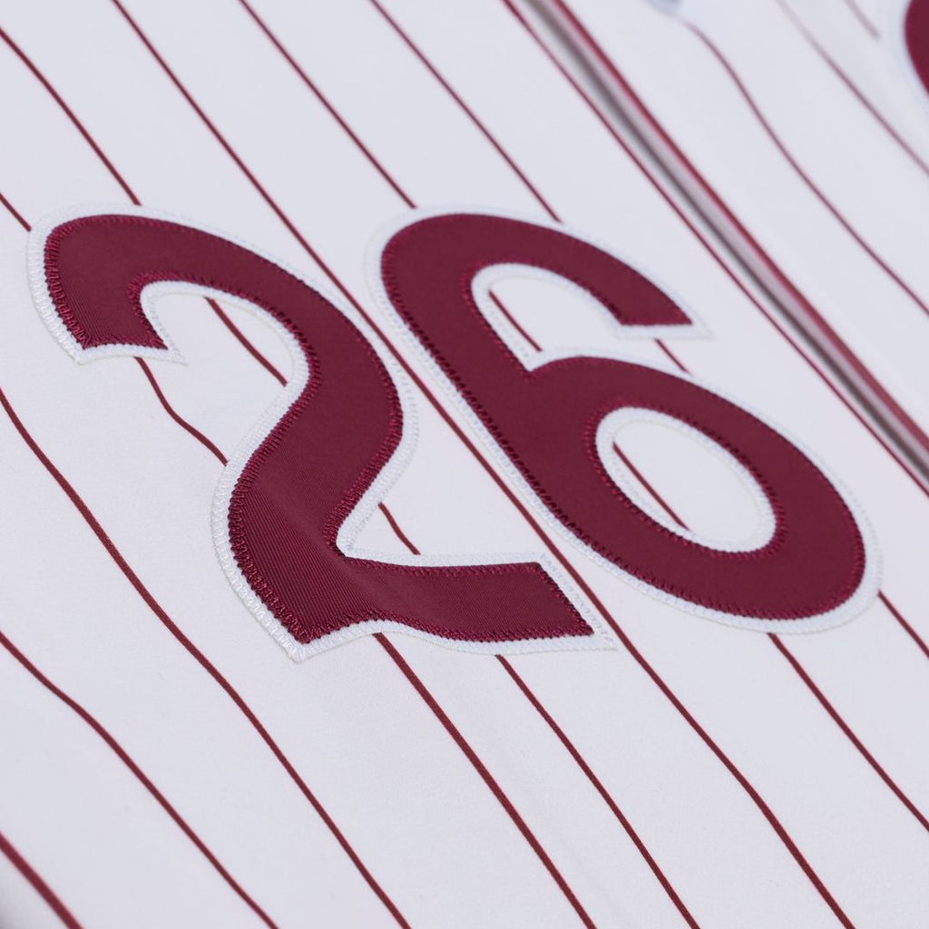 Philadelphia Phillies Chase Utley Mitchell & Ness 2003 Cooperstown Authentic Jersey - White