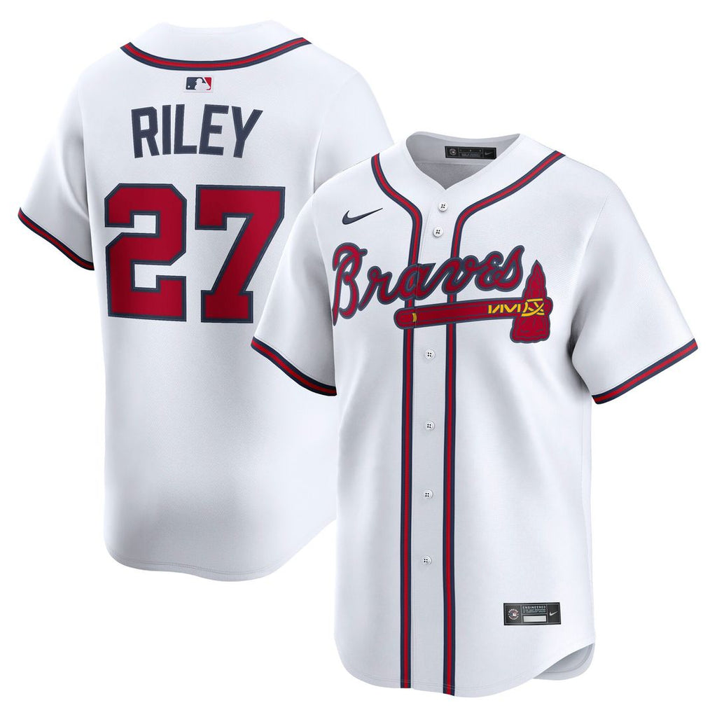 Atlanta Braves Austin Riley Nike Home Limited Player Jersey - White