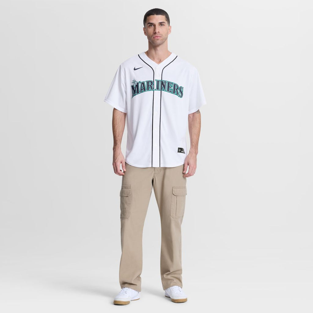 Seattle Mariners Cal Raleigh Nike Home Replica Jersey - White