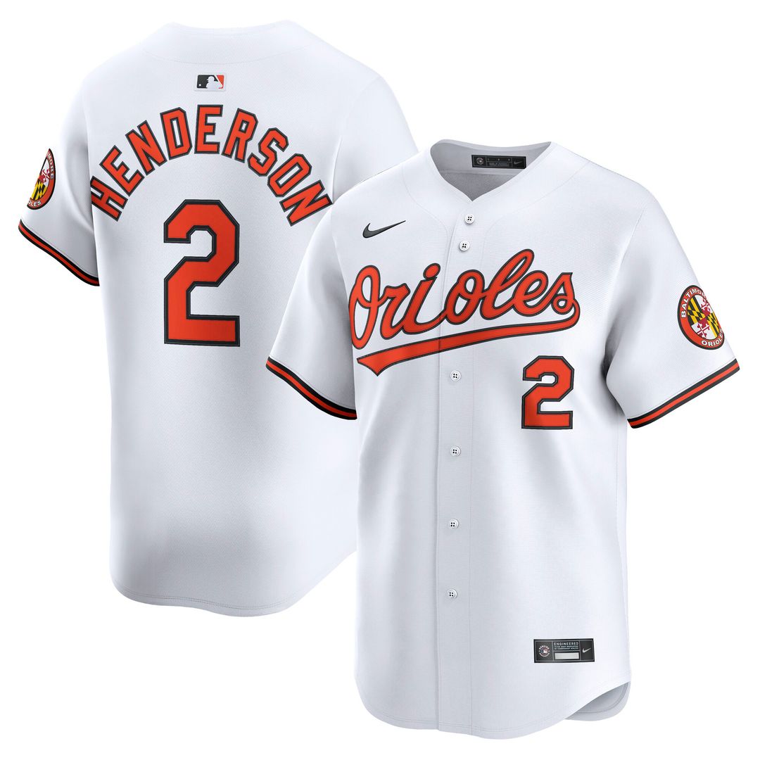 Baltimore Orioles Gunnar Henderson Nike Alternate Limited Player Jersey - Black