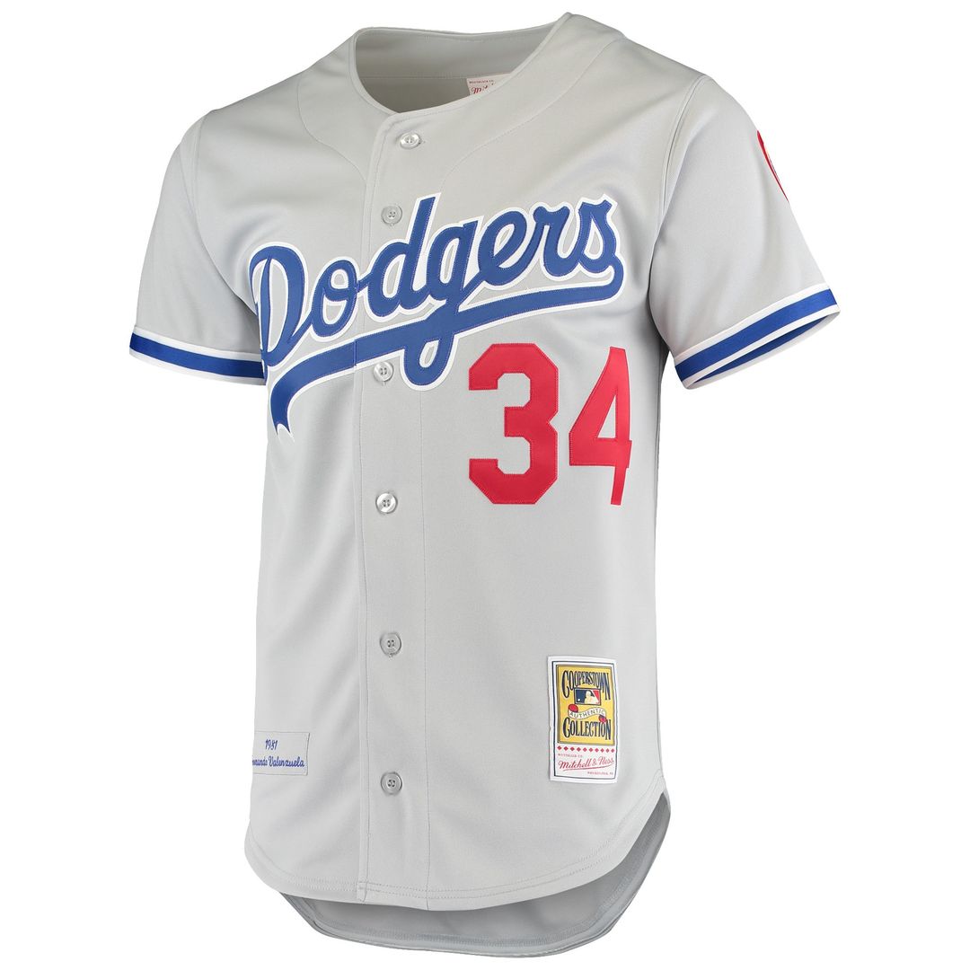 Los Angeles Dodgers Fernando Valenzuela Mitchell & Ness Authentic Jersey - White
