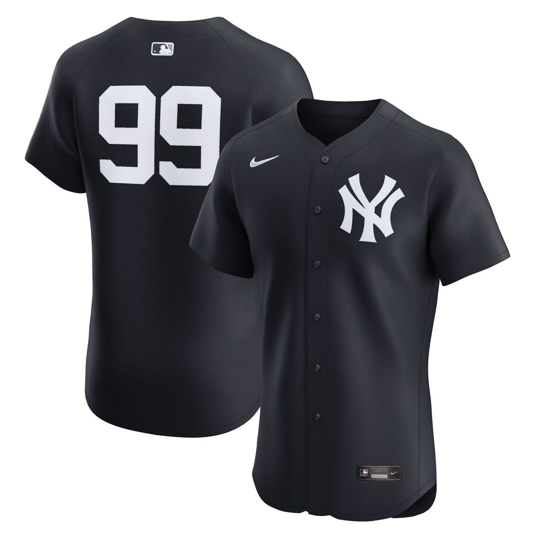 New York Yankees Aaron Judge Nike Home ElitePlayer Jersey - White