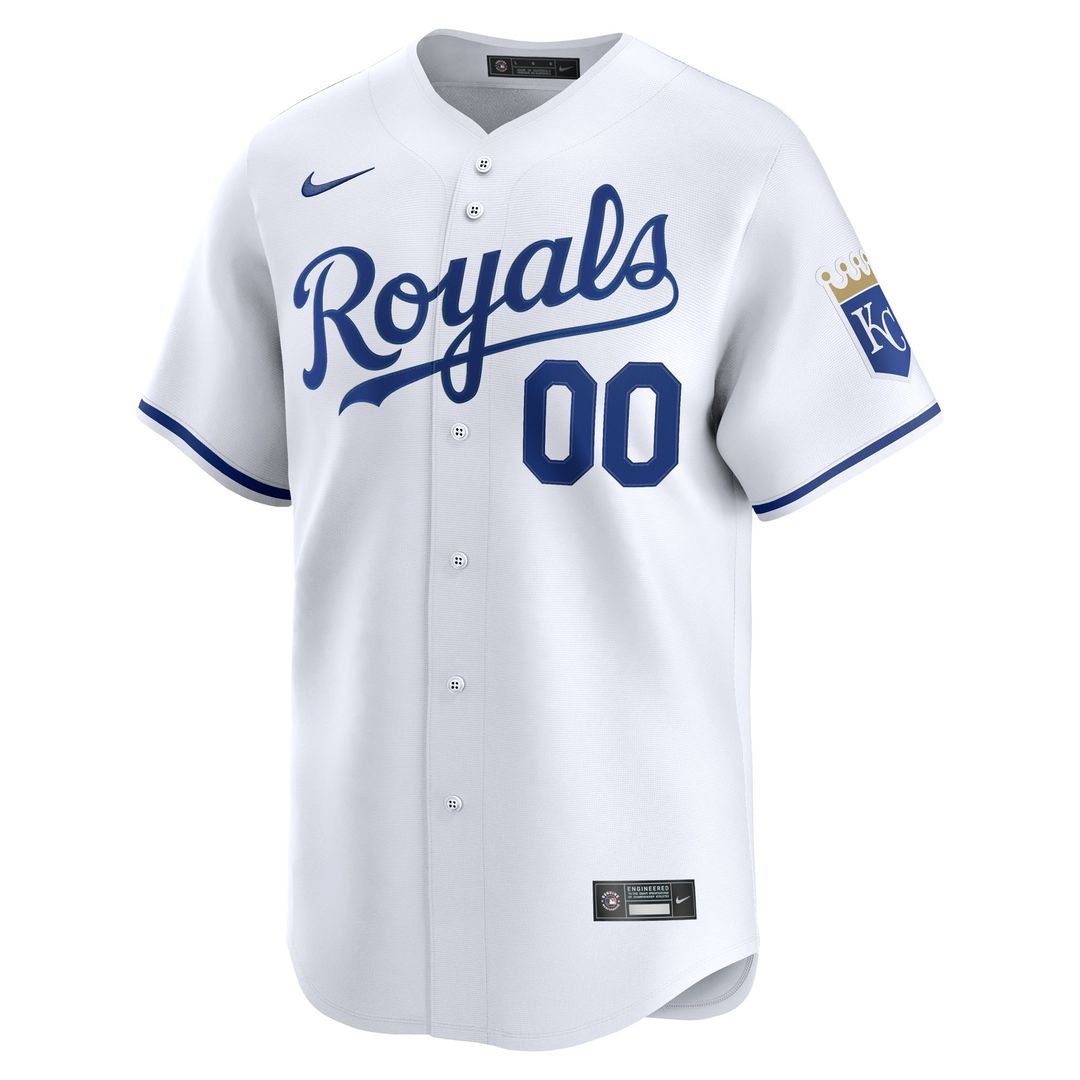 Kansas City Royals Nike Home Limited Pick - A - Player Retired Roster Jersey - White
