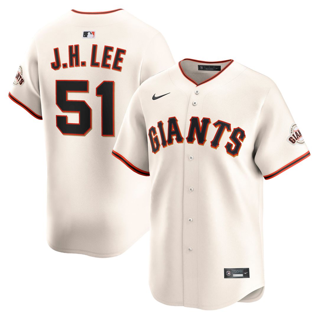 San Francisco Giants Jung Hoo Lee Nike Alternate Limited Player Jersey - Black