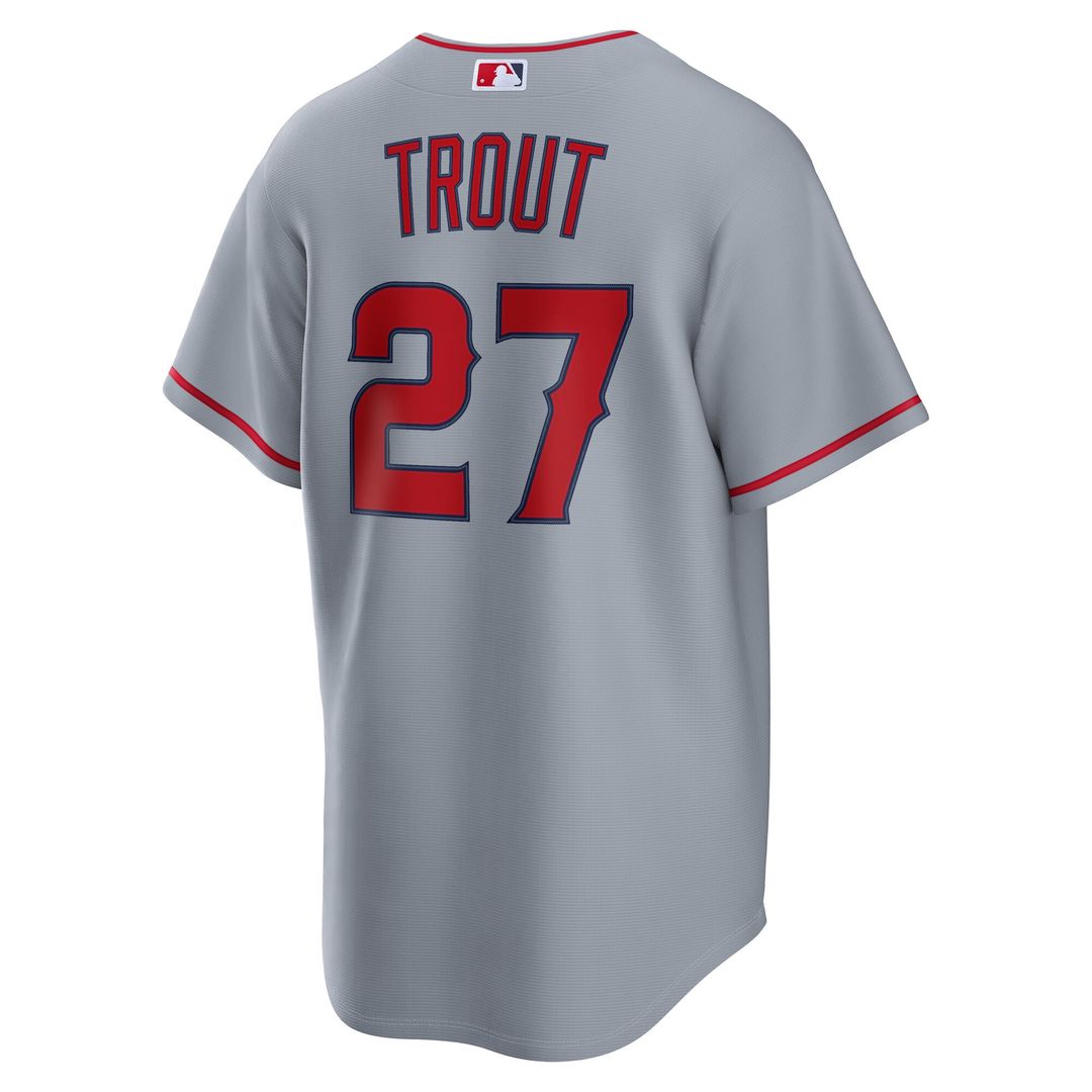 Los Angeles Angels Mike Trout Nike Alternate Replica Jersey - Red