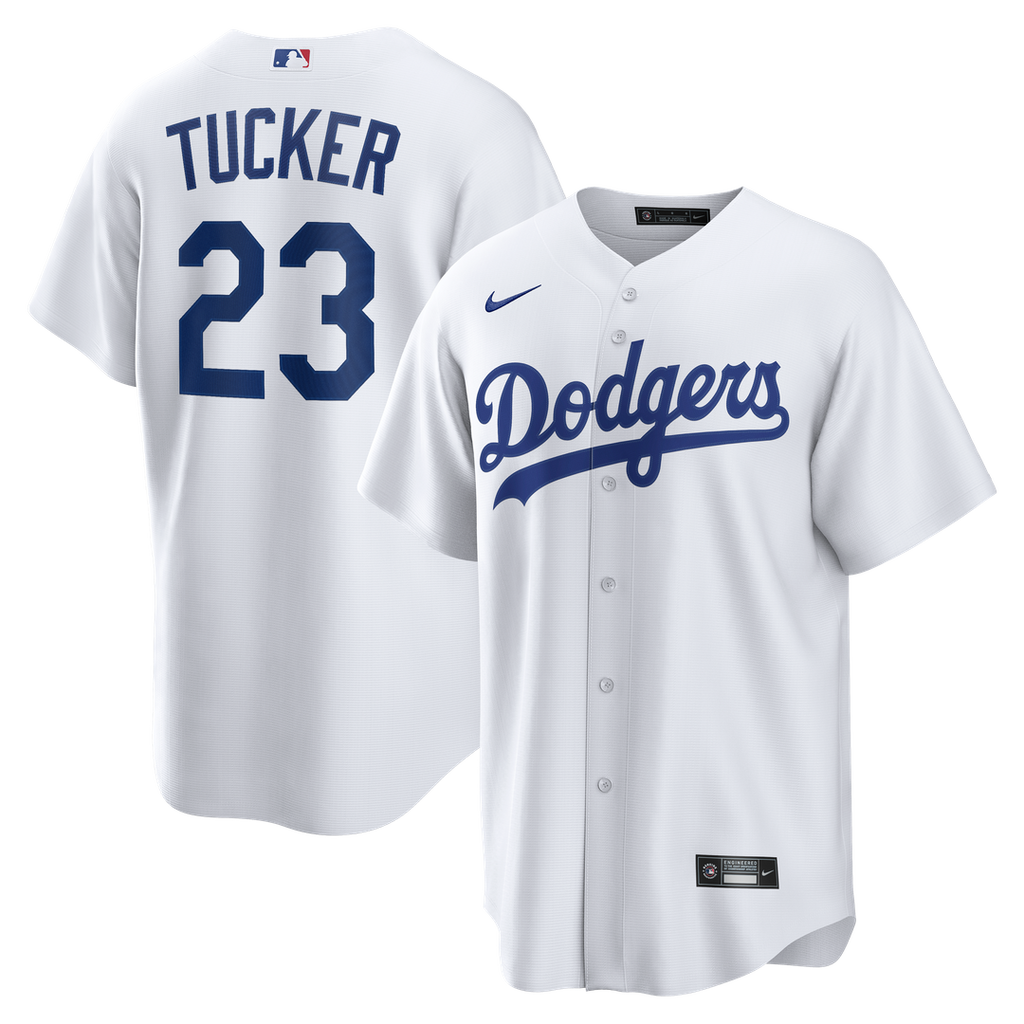 Los Angeles Dodgers Kyle Tucker Nike Home Replica Jersey - White