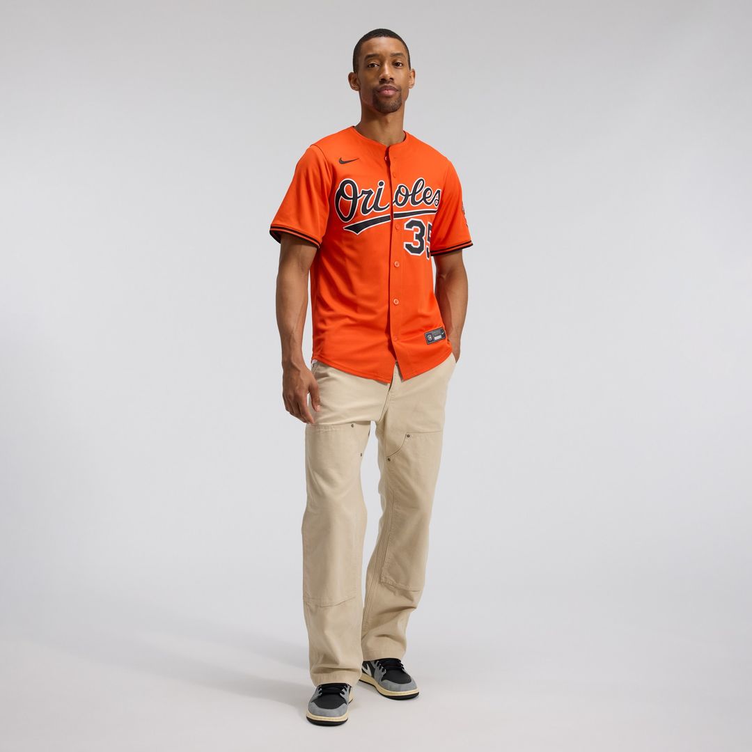 Baltimore Orioles Adley Rutschman Nike Road Limited Player Jersey - Gray
