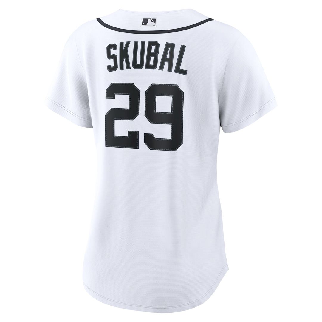 Detroit Tigers Tarik Skubal Nike Women's Home Replica Jersey - White