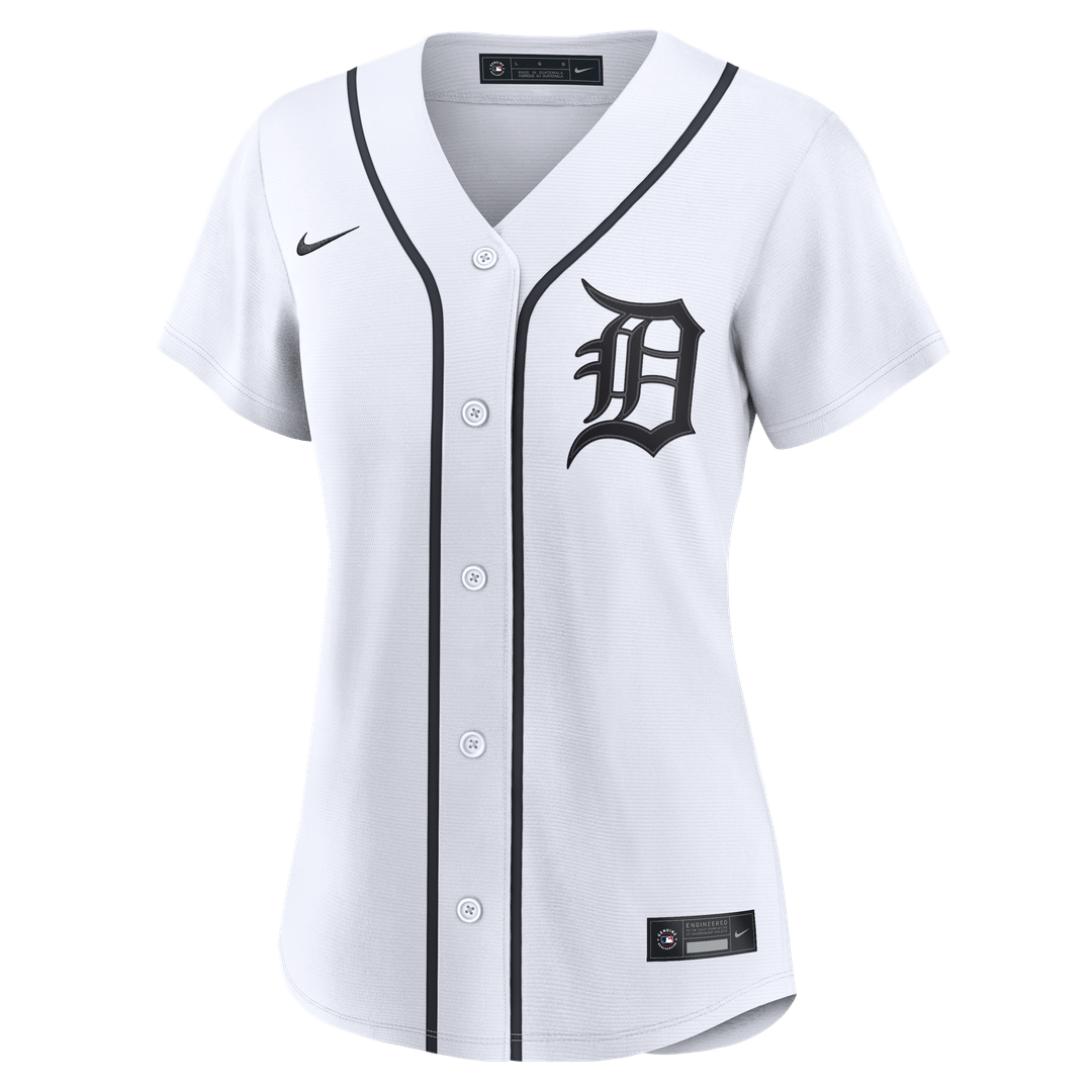 Detroit Tigers Gleyber Torres Nike Women's Home Replica Jersey - White