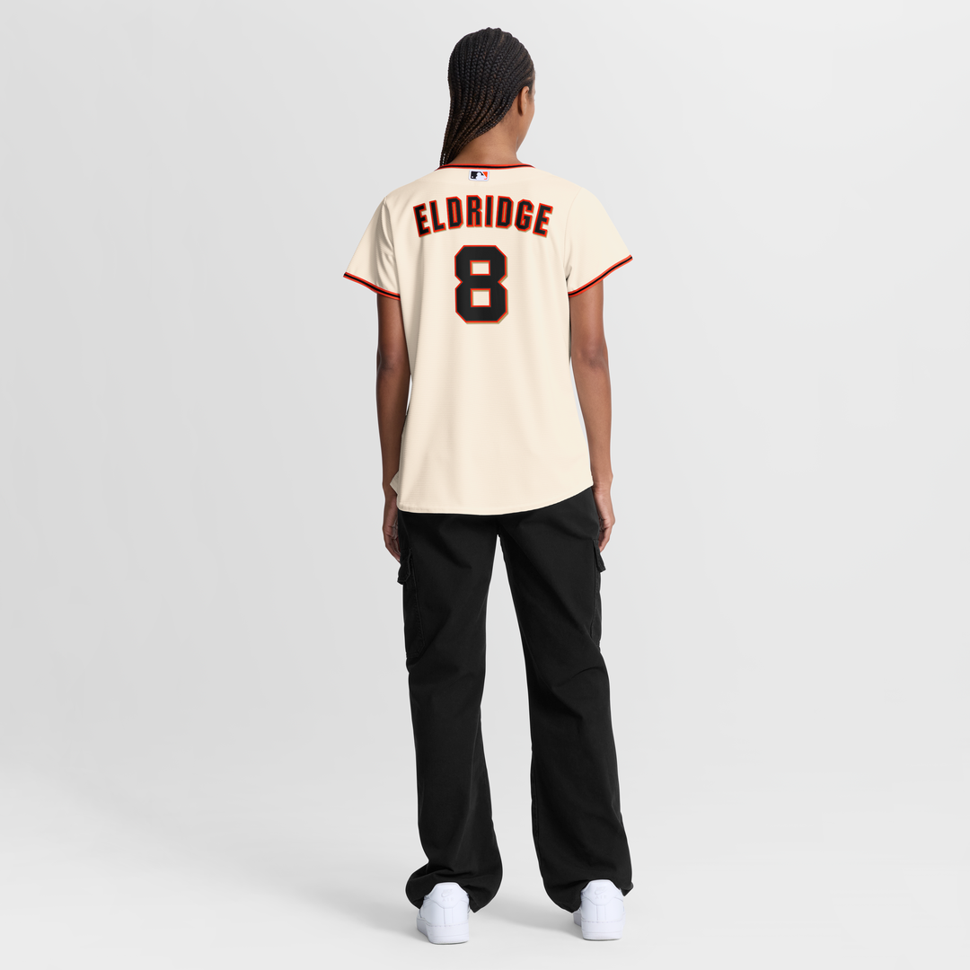 San Francisco Giants Bryce Eldridge Nike Women's Home Replica Jersey - Cream
