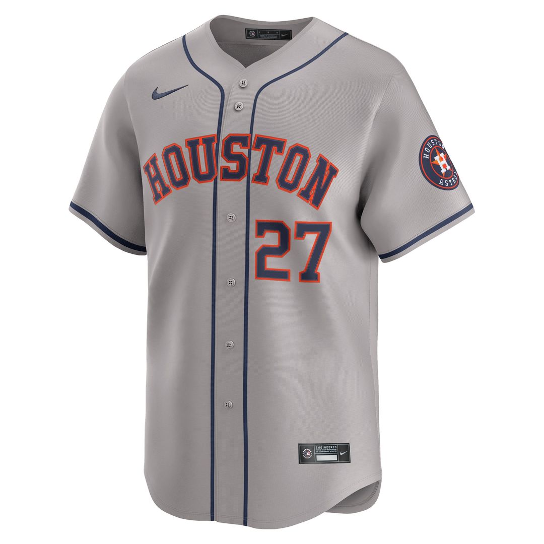 Houston Astros Jose Altuve Nike Home Limited Player Jersey - White