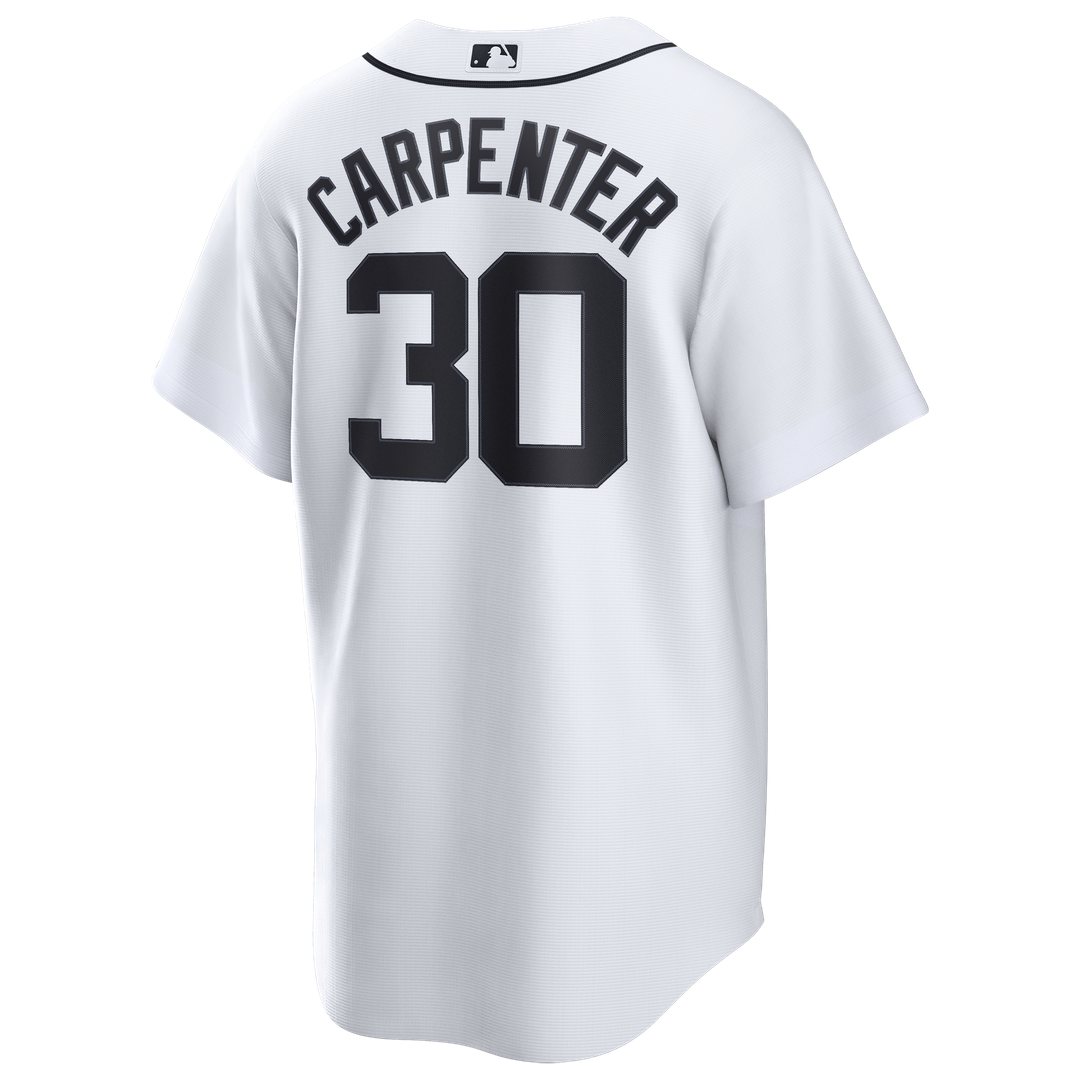Detroit Tigers Kerry Carpenter Nike Home Replica Jersey - White