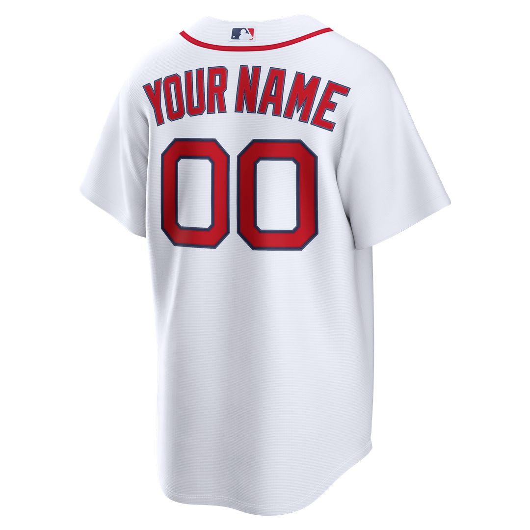 Boston Red Sox Nike Home Replica Custom Jersey - White