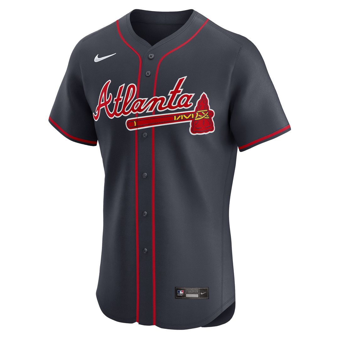 Atlanta Braves Ronald Acuña Jr. Nike Home Elite Player Jersey - White