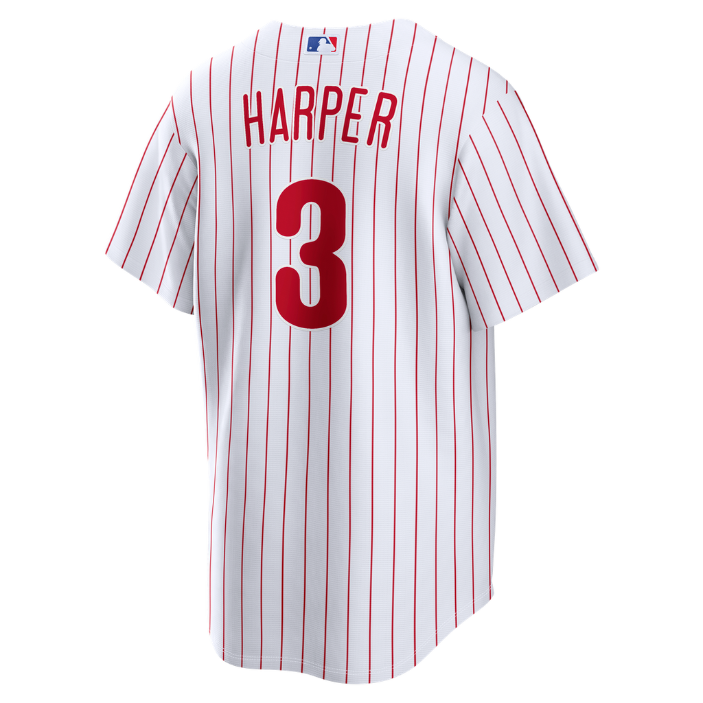 Philadelphia Phillies Bryce Harper Nike Alternate Replica Jersey - Cream