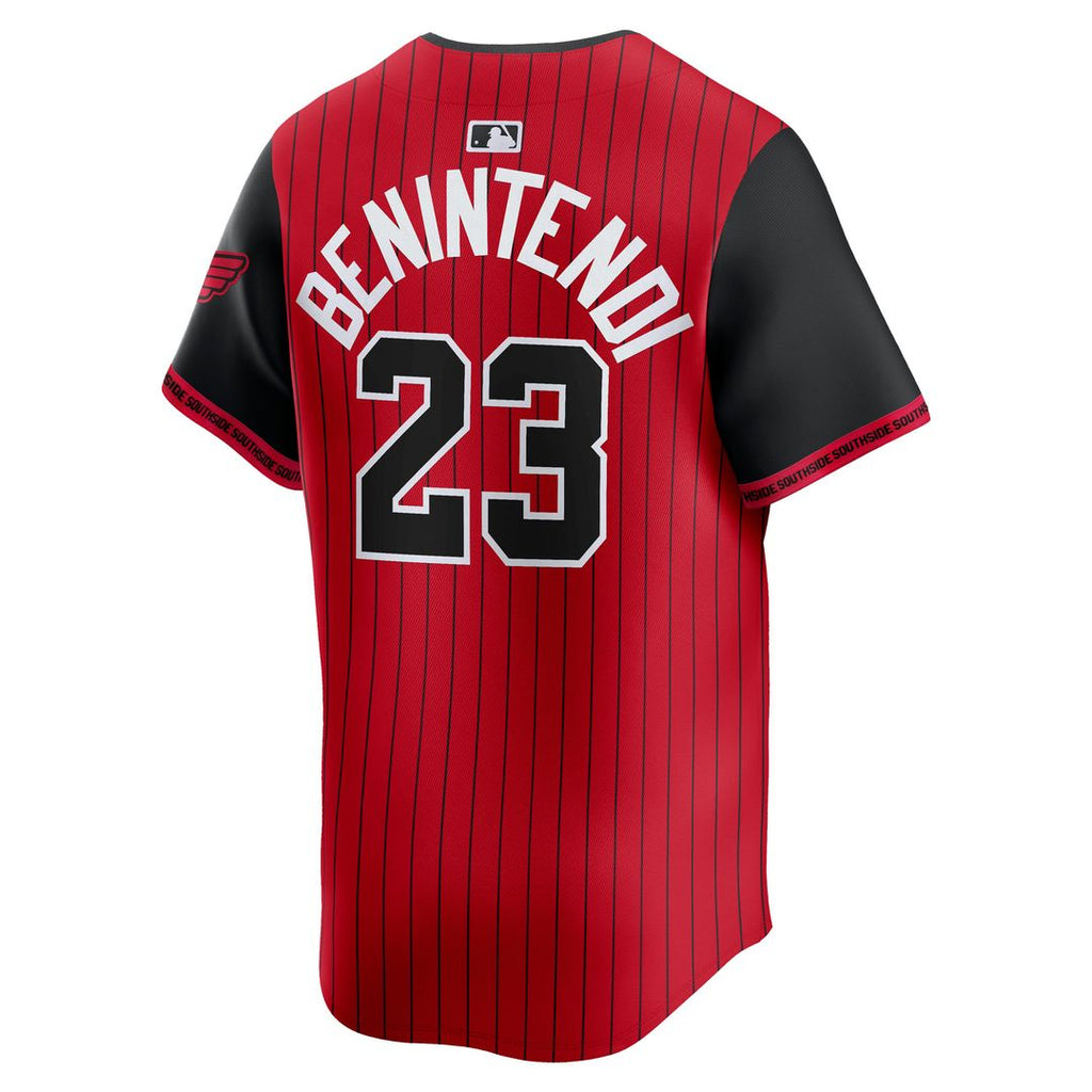 Chicago White Sox Andrew Benintendi Nike 2025 City Connect Limited Player Jersey - Red/Black