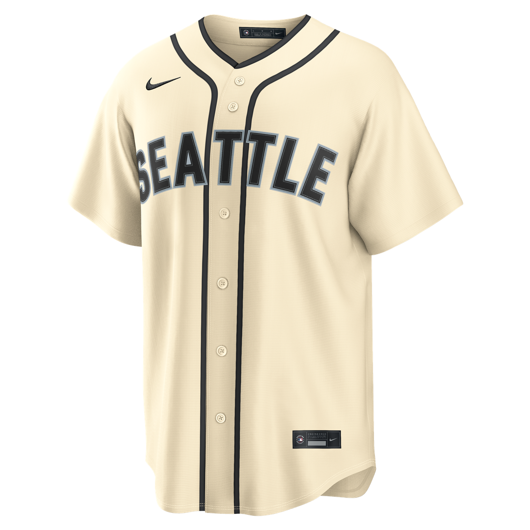 Seattle Mariners Cal Raleigh Nike Alternate Replica Jersey - Teal