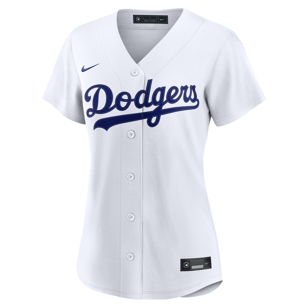 Los Angeles Dodgers Nike Women's Home Replica Custom Jersey - White