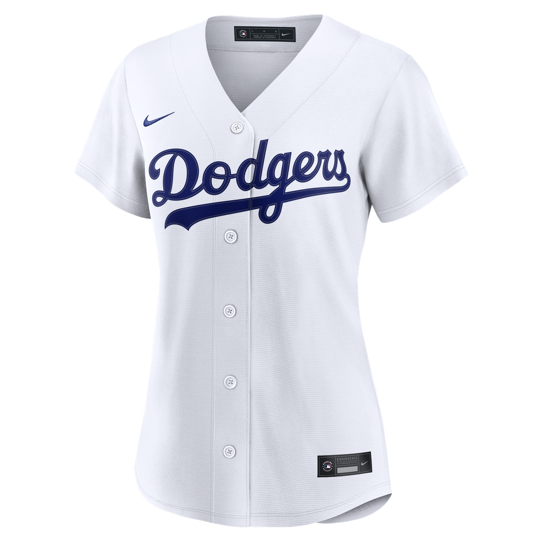 Los Angeles Dodgers Nike Women's Home Replica Custom Jersey - White