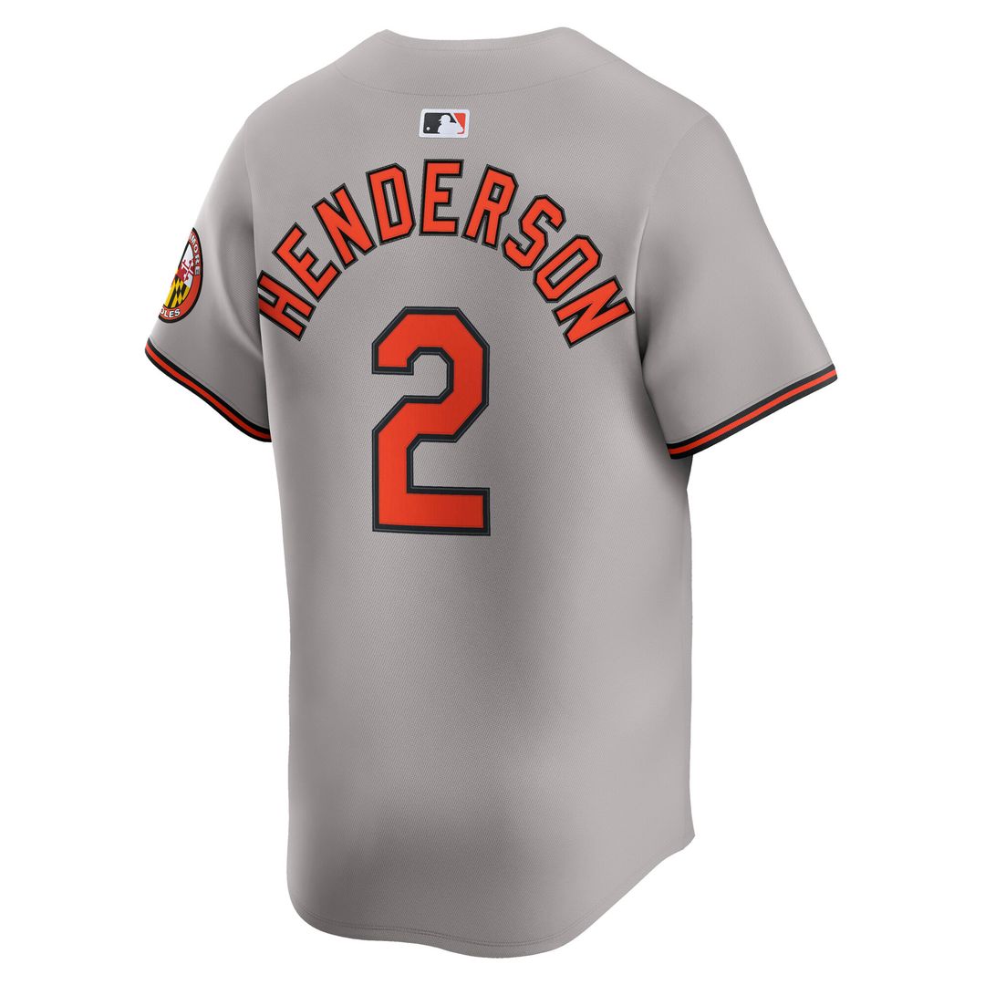 Baltimore Orioles Gunnar Henderson Nike Limited Player Jersey - White