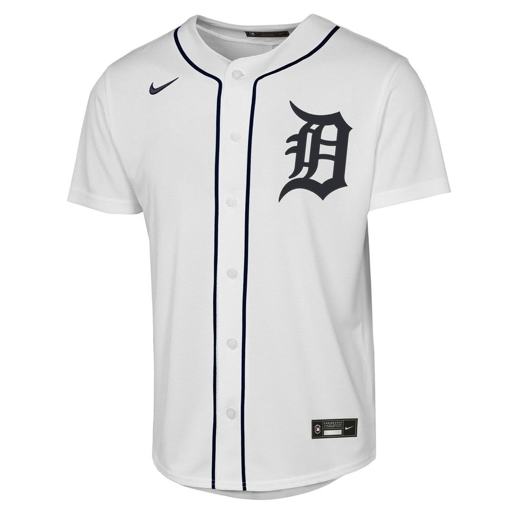 Detroit Tigers Tarik Skubal Nike Youth Home Replica Player Jersey - White