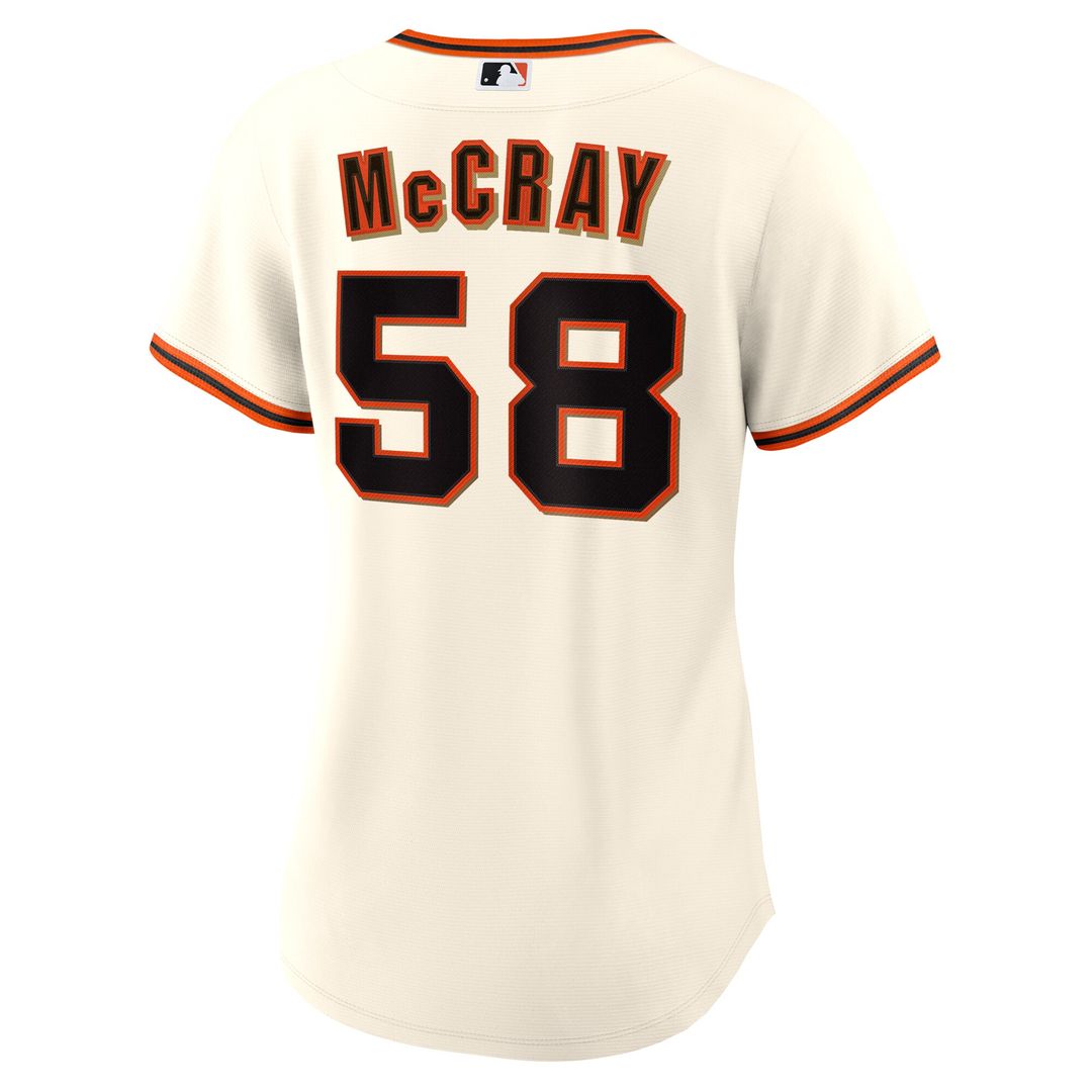 San Francisco Giants Grant McCray Nike Women's Home Replica Jersey - Cream
