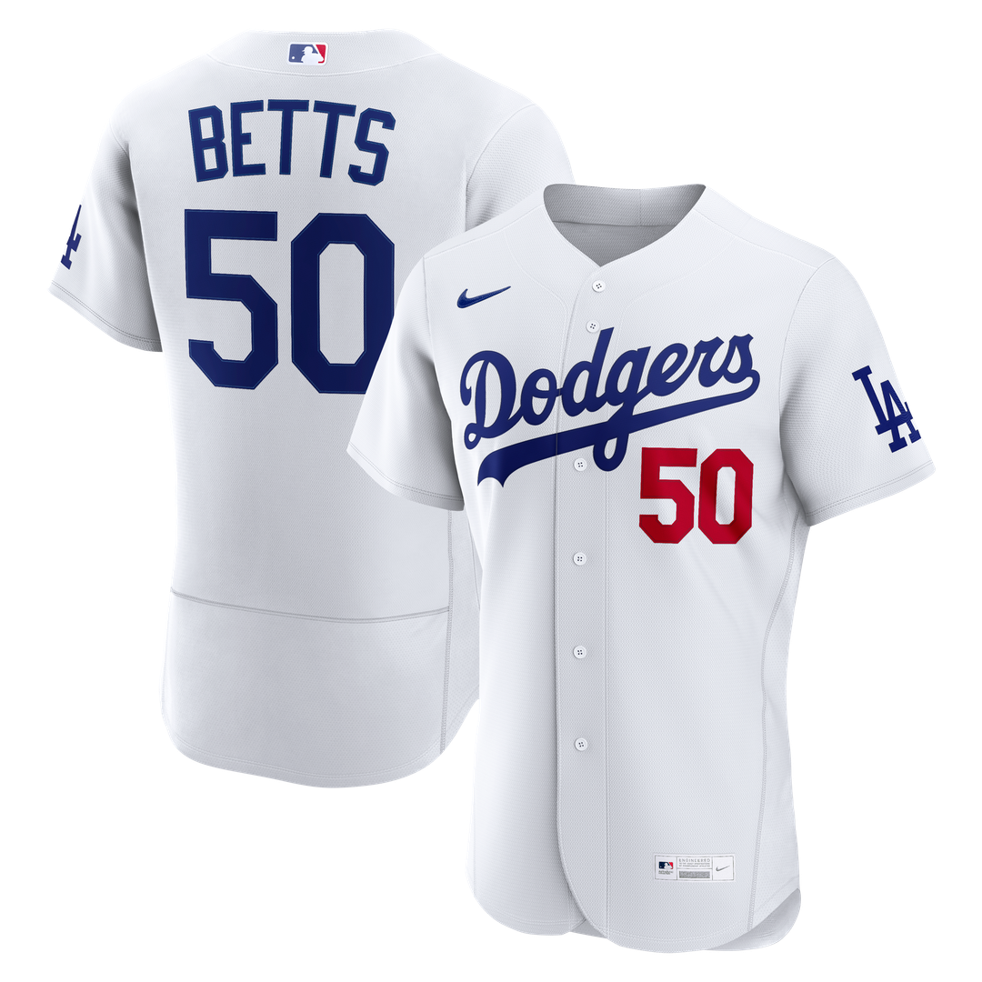 Los Angeles Dodgers Mookie Betts Nike Home Authentic Jersey - White