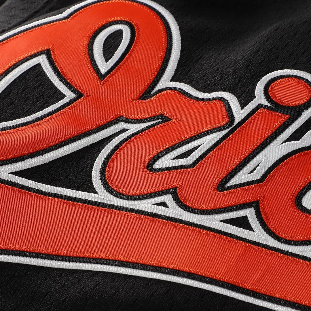 Baltimore Orioles Cal Ripken Jr. Mitchell & Ness Authentic Batting Practice Jersey - Black
