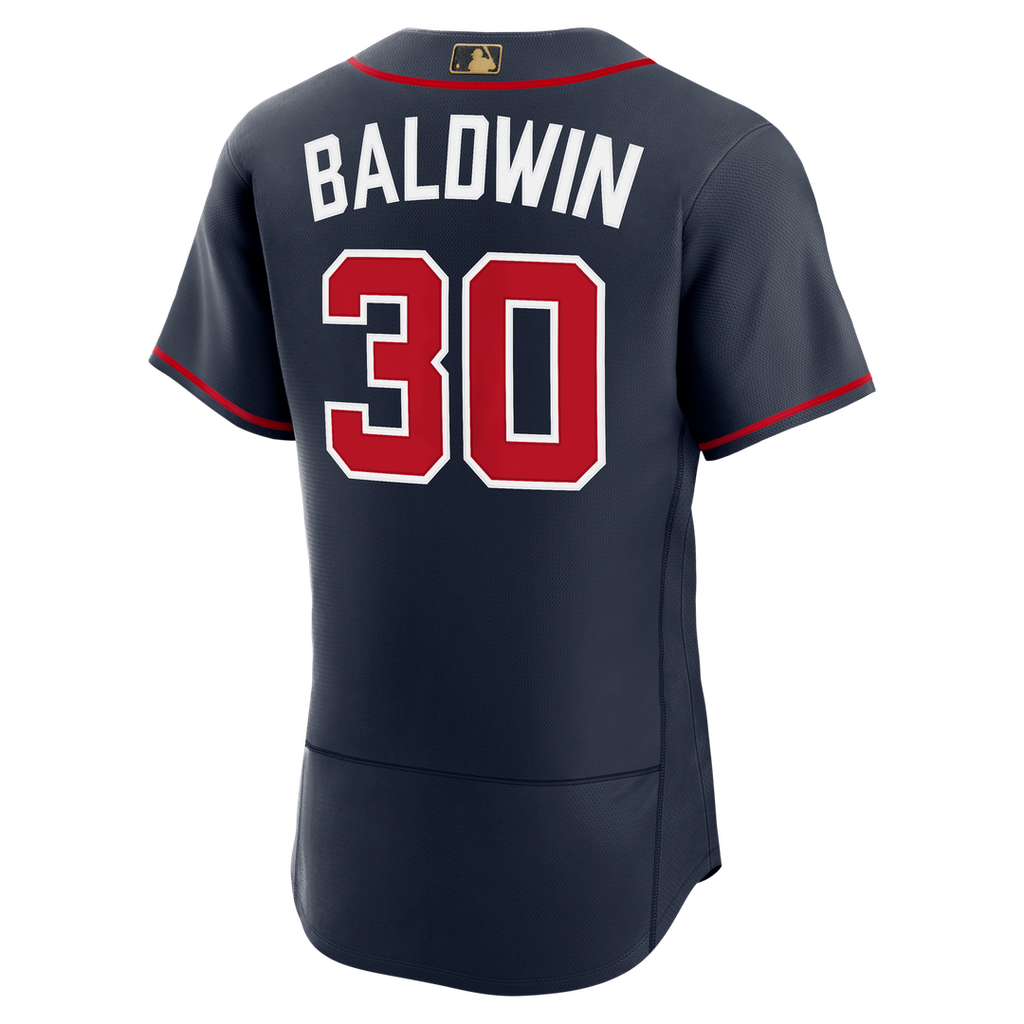 Atlanta Braves Drake Baldwin Nike MLB Awards Authentic Jersey - Red