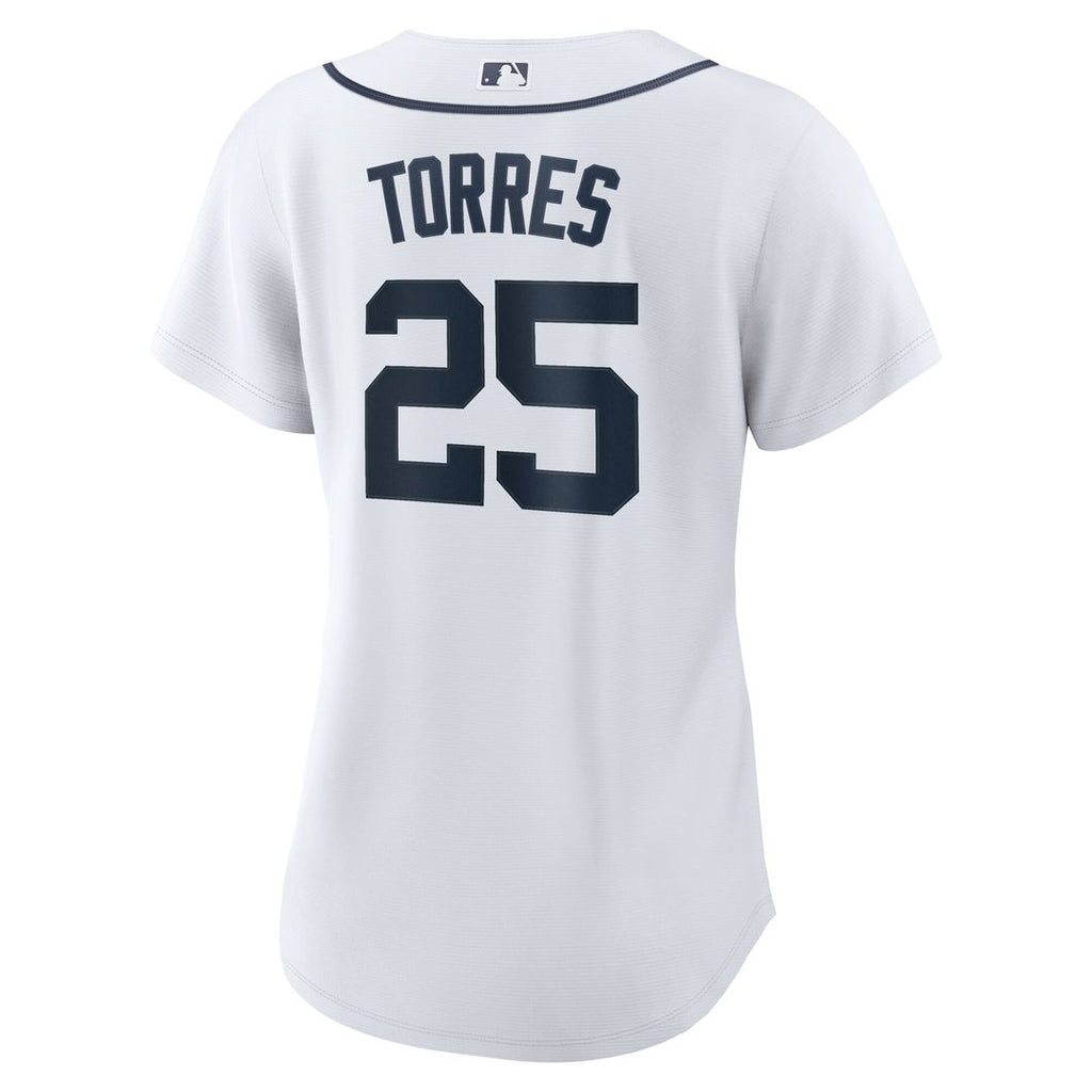 Detroit Tigers Gleyber Torres Nike Women's Home Replica Jersey - White