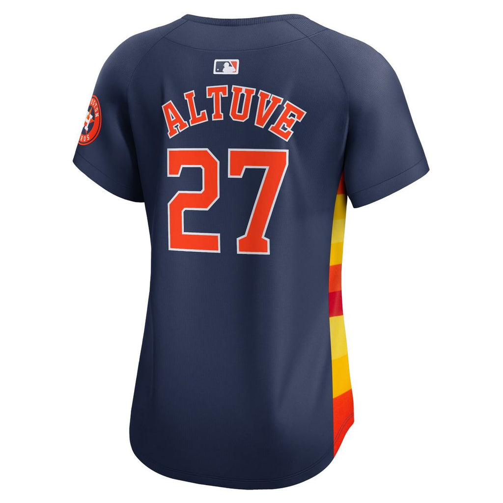 Houston Astros Jose Altuve Nike Women's Alternate Limited Player Jersey - Navy