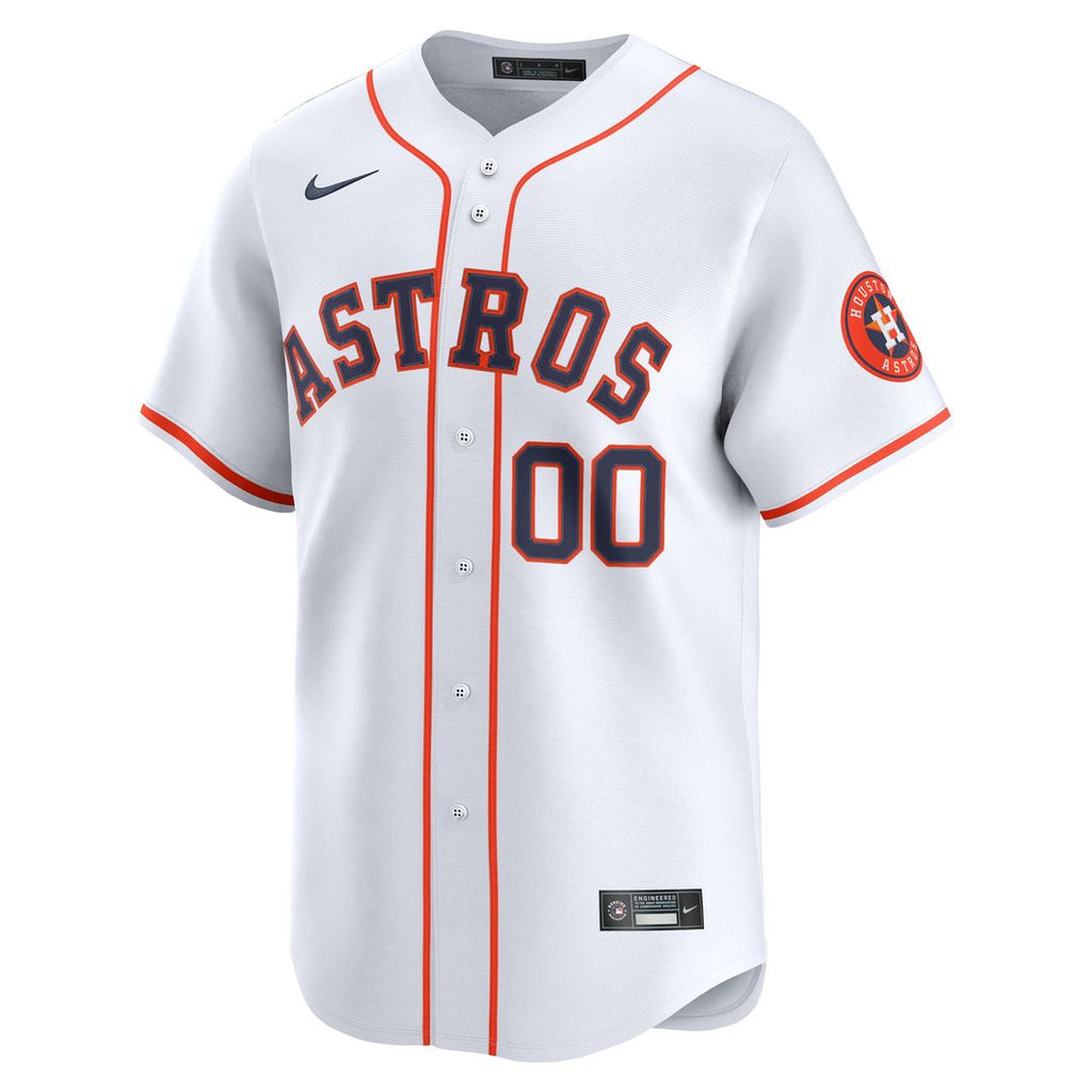 Houston Astros Nike Home Limited Pick - A - Player Retired Roster Jersey - White