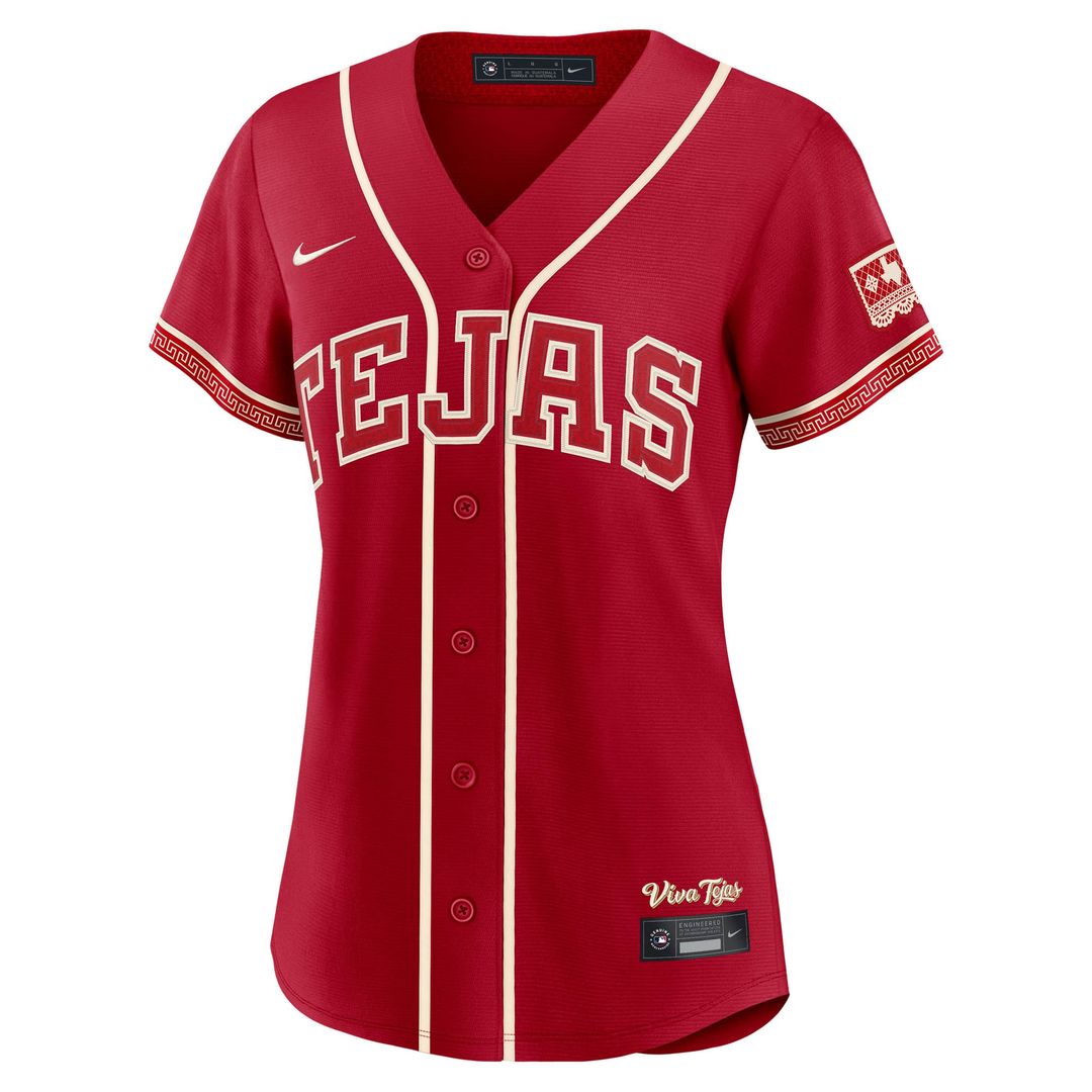 Texas Rangers Nathan Eovaldi Nike Women's 2026 City Connect Stadium Jersey - Red