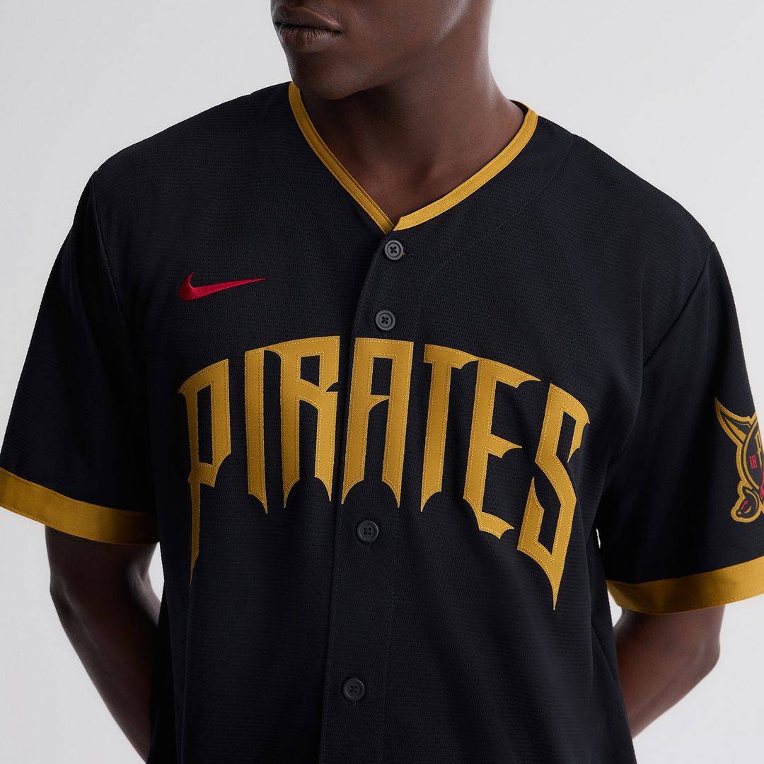 Pittsburgh Pirates Oneil Cruz Nike 2026 City Connect Stadium Jersey - Black