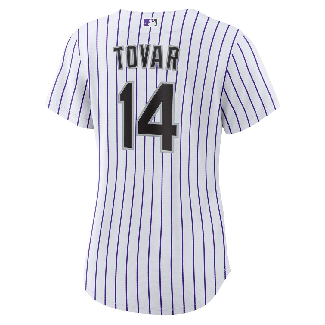Colorado Rockies Ezequiel Tovar Nike Women's Home Replica Jersey - White