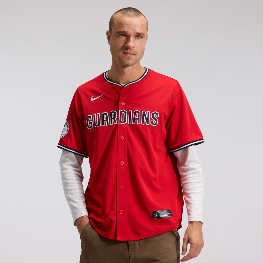 Cleveland Guardians Nike Alternate Limited Jersey - Red