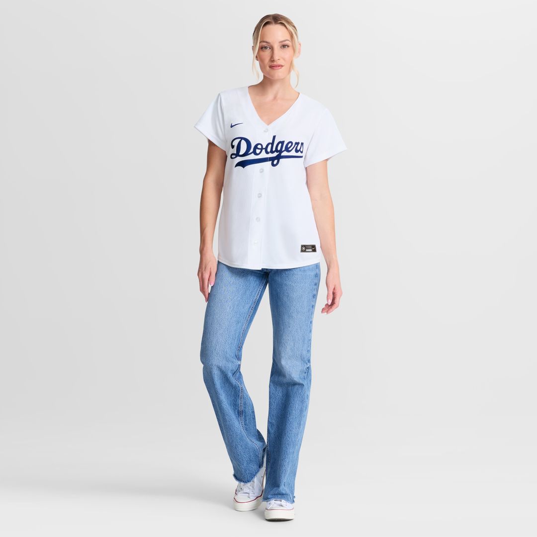 Los Angeles Dodgers Andy Pages Nike Women's Home Replica Jersey - White