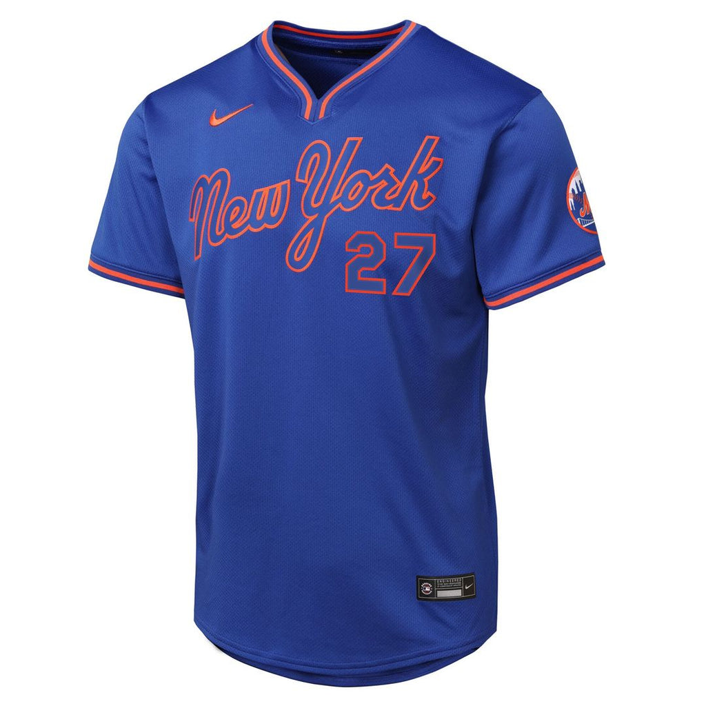New York Mets Mark Vientos Nike Youth Alternate 2 Limited Jersey - Royal