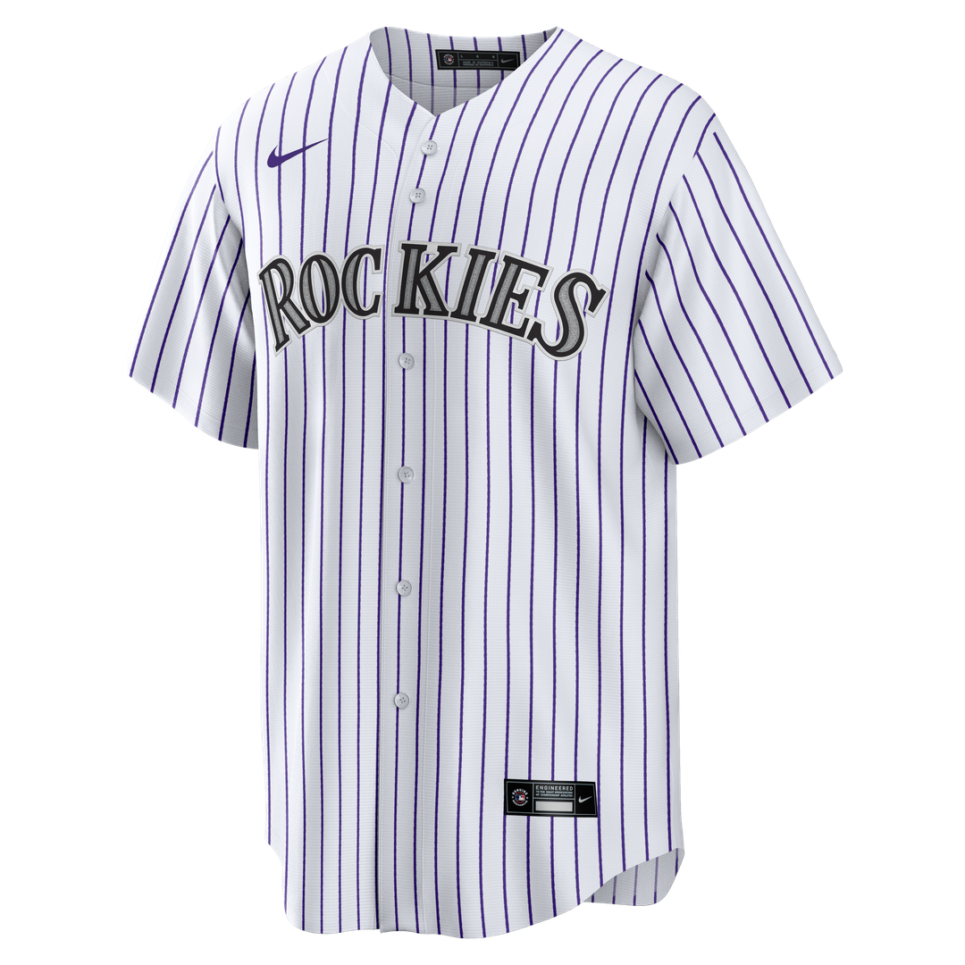 Colorado Rockies Todd Helton Nike Home Retired Player Replica Jersey - White