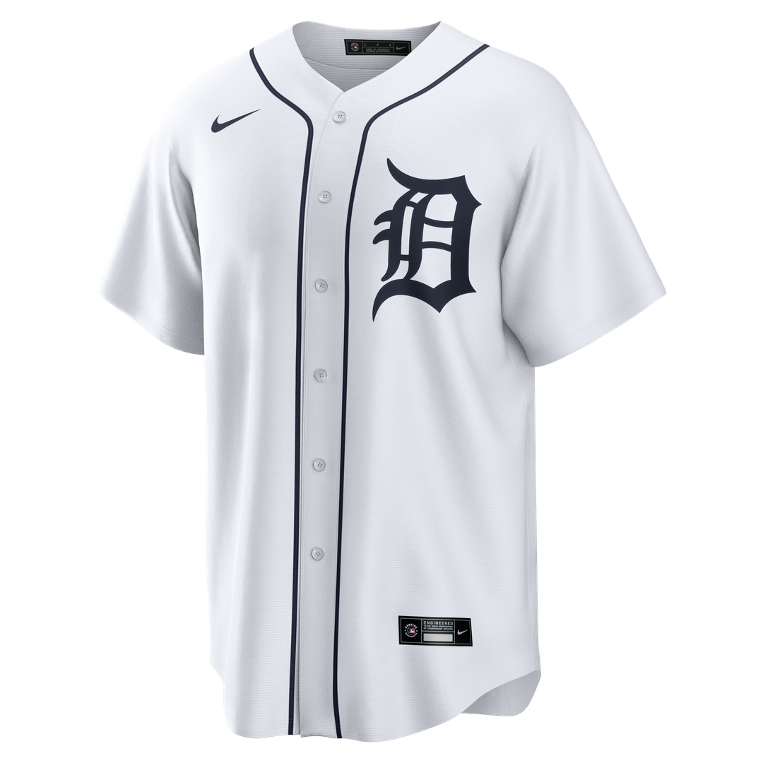Detroit Tigers Justin Verlander Nike Home Replica Jersey - White